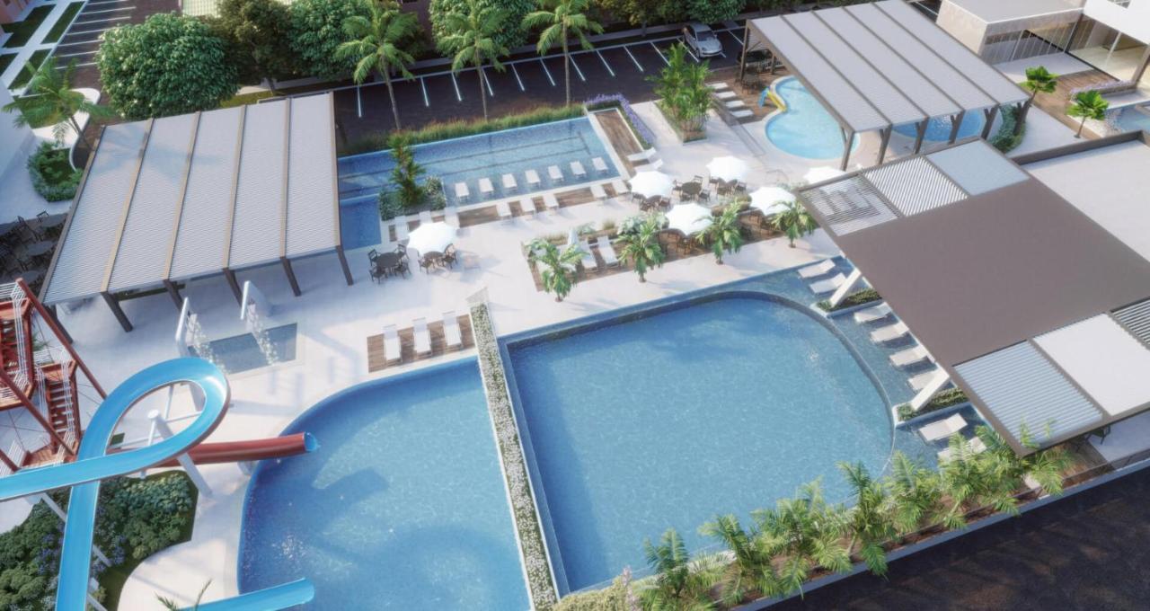 Hotel Diroma Fiori - Parque Aquatico E Muitas Piscinas Caldas Novas Exterior foto